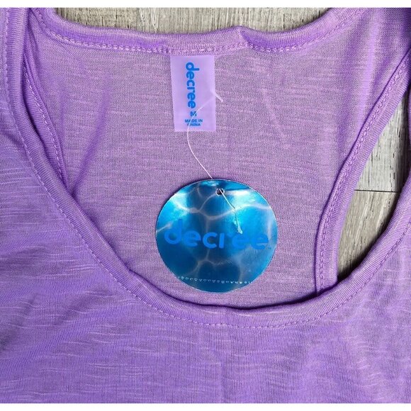 Decree Women's Lavender Fields Purple Splash Tank Top - Picture 5 of 6